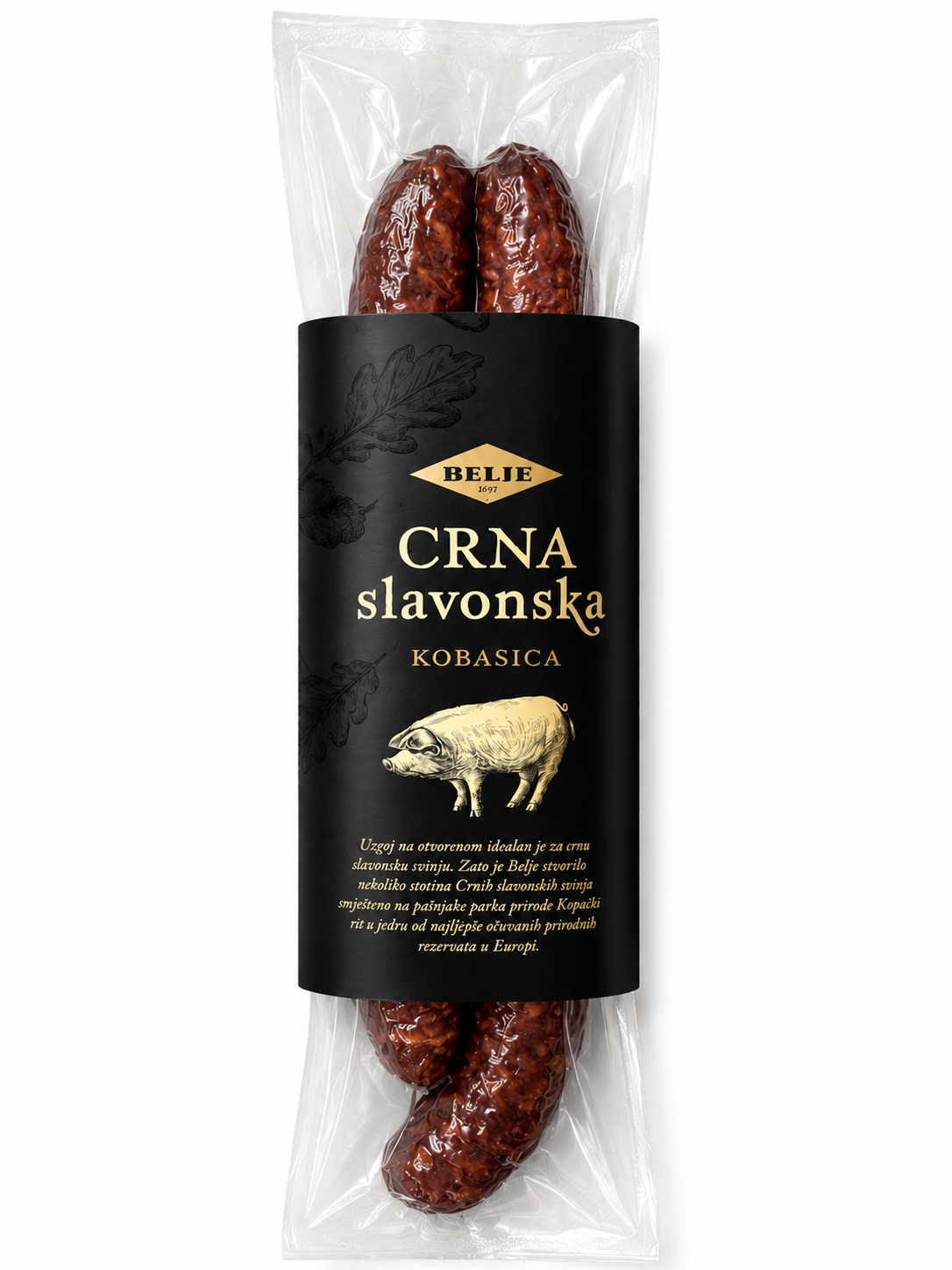 Belje-Crna Slavonska Kobasica 380g