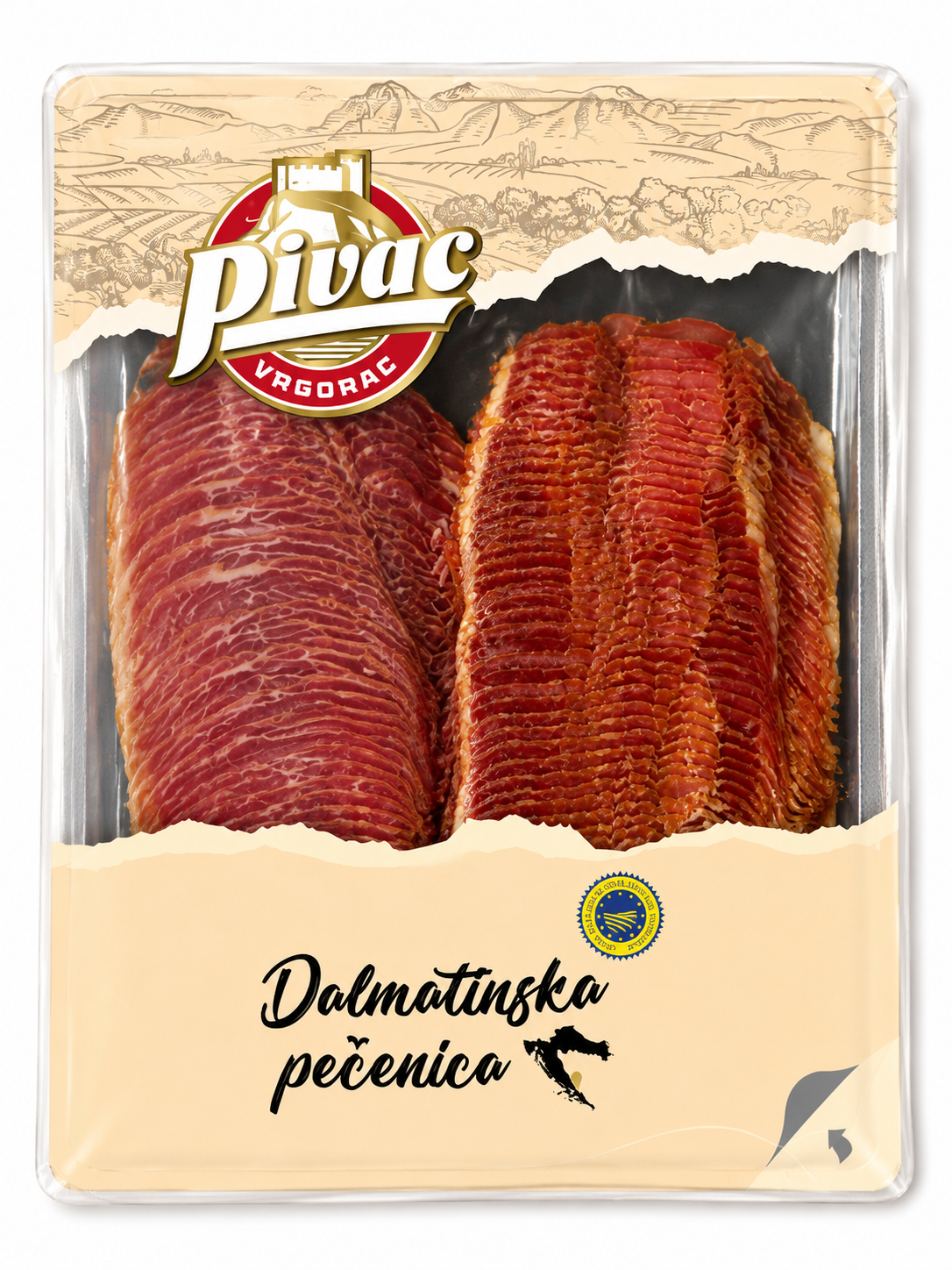 Pivac- Dalmatinska Pecenica Aufschnitt 500g