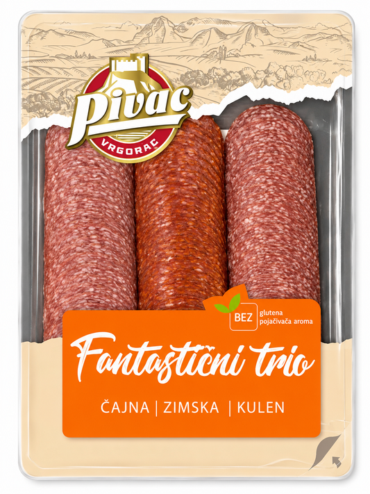 Pivac- Fantasticni Trio Aufschnitt 240g