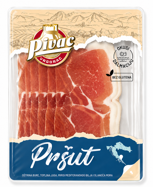 Pivac- Dalmatinski Prsut Aufschnitt 200g