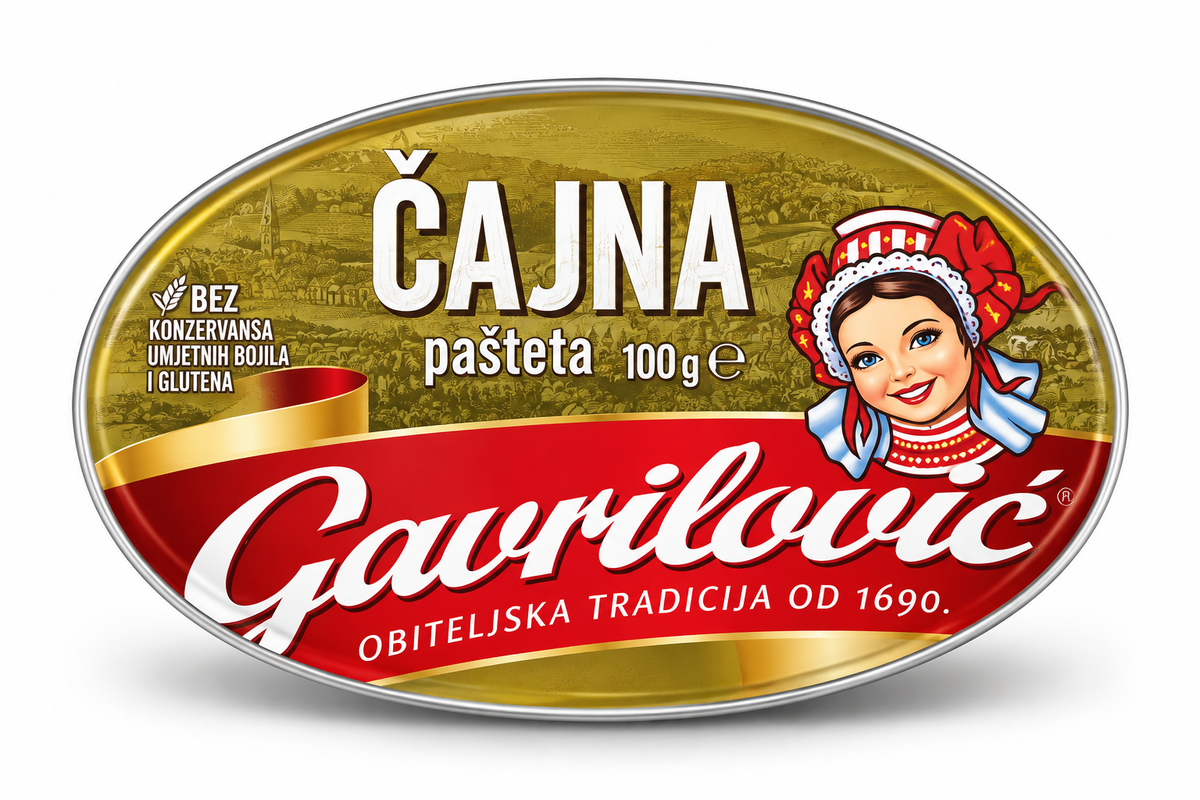 Gavrilovic-Cajna Pasteta 100g