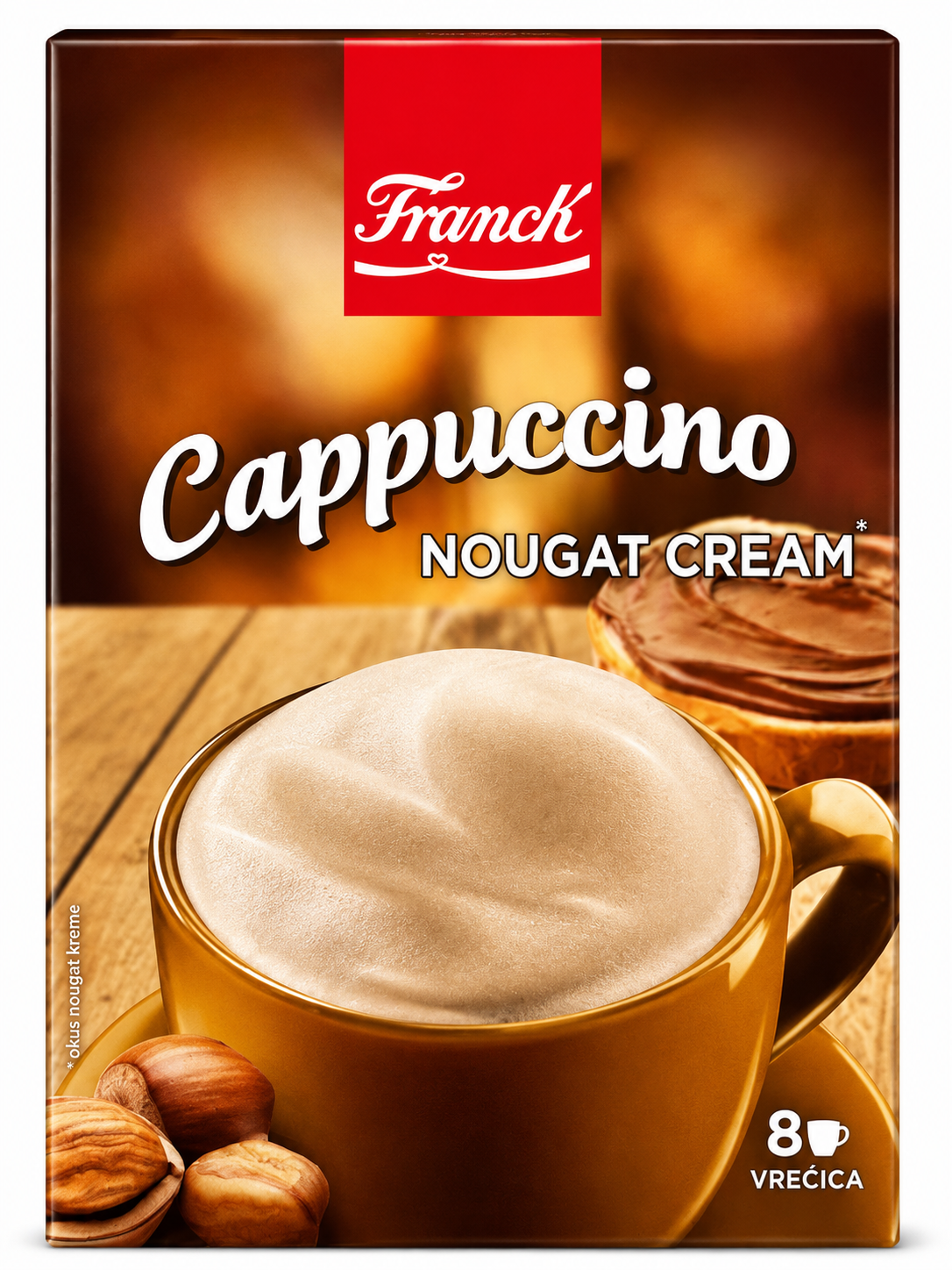 Franck Cappuccino Nougat 148g