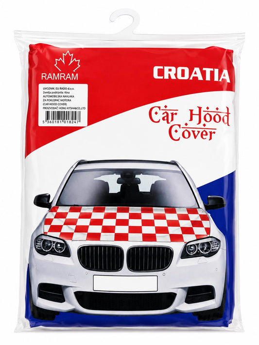 Motorhaubenbezug Kroatien/ Hrvatska Navlaka Za Haubu