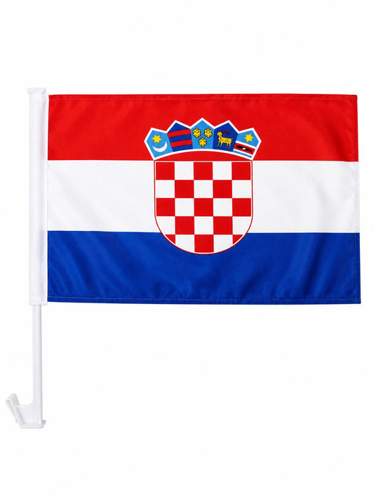Autofahne Kroatien/ Autozastavice Hrvatska Zastava