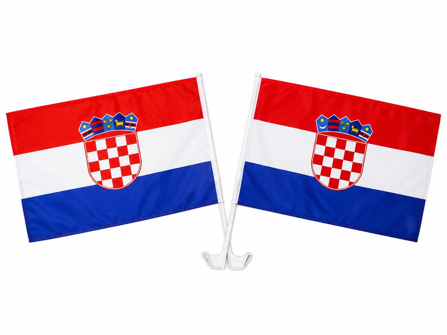 Autofahne Kroatien/ Autozastavice Hrvatska Zastava