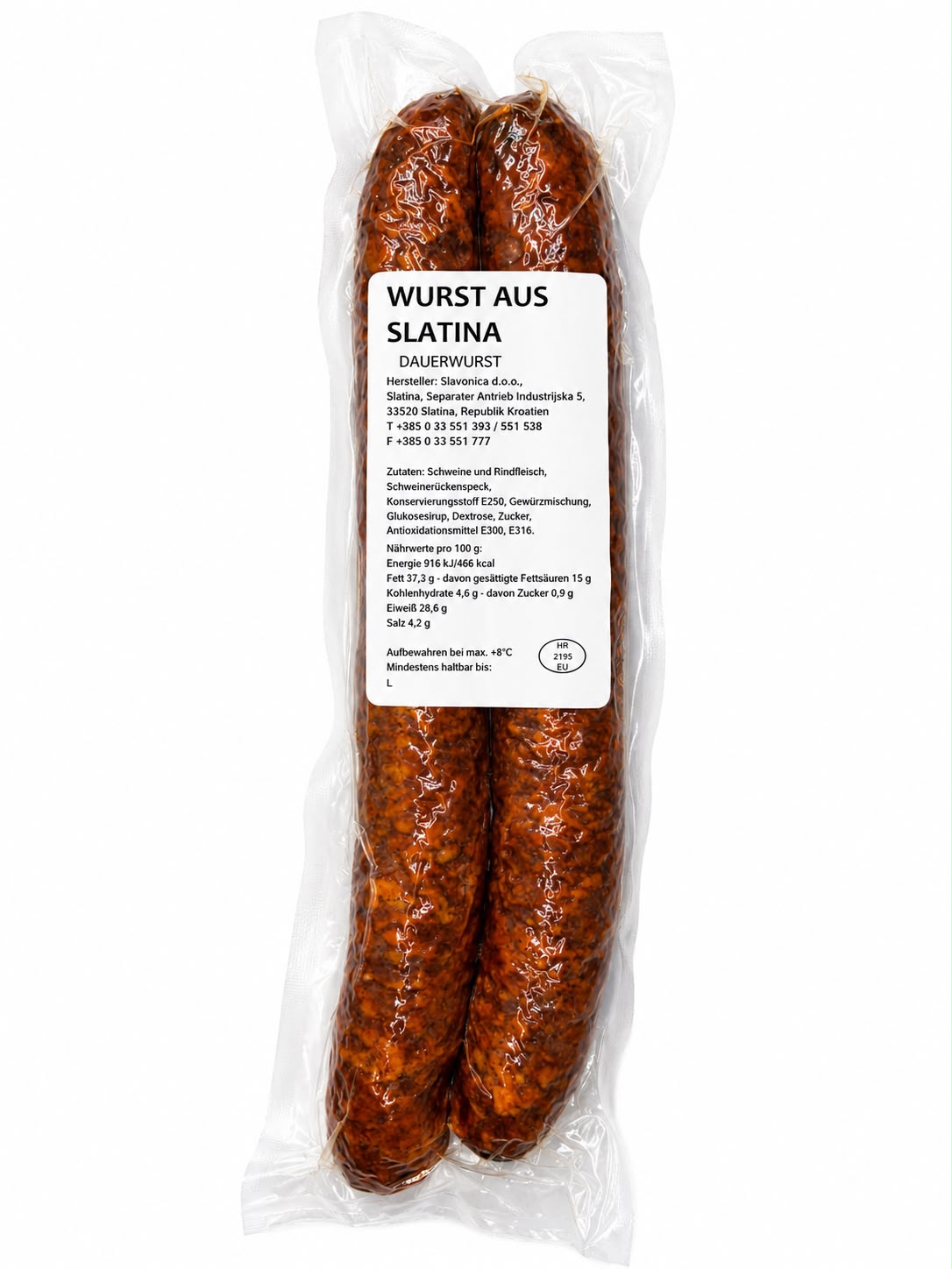 Mesoprerada- Slatinska Kobasica 400g