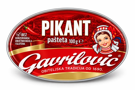 Gavrilovic-Pasteta Pikant 100g