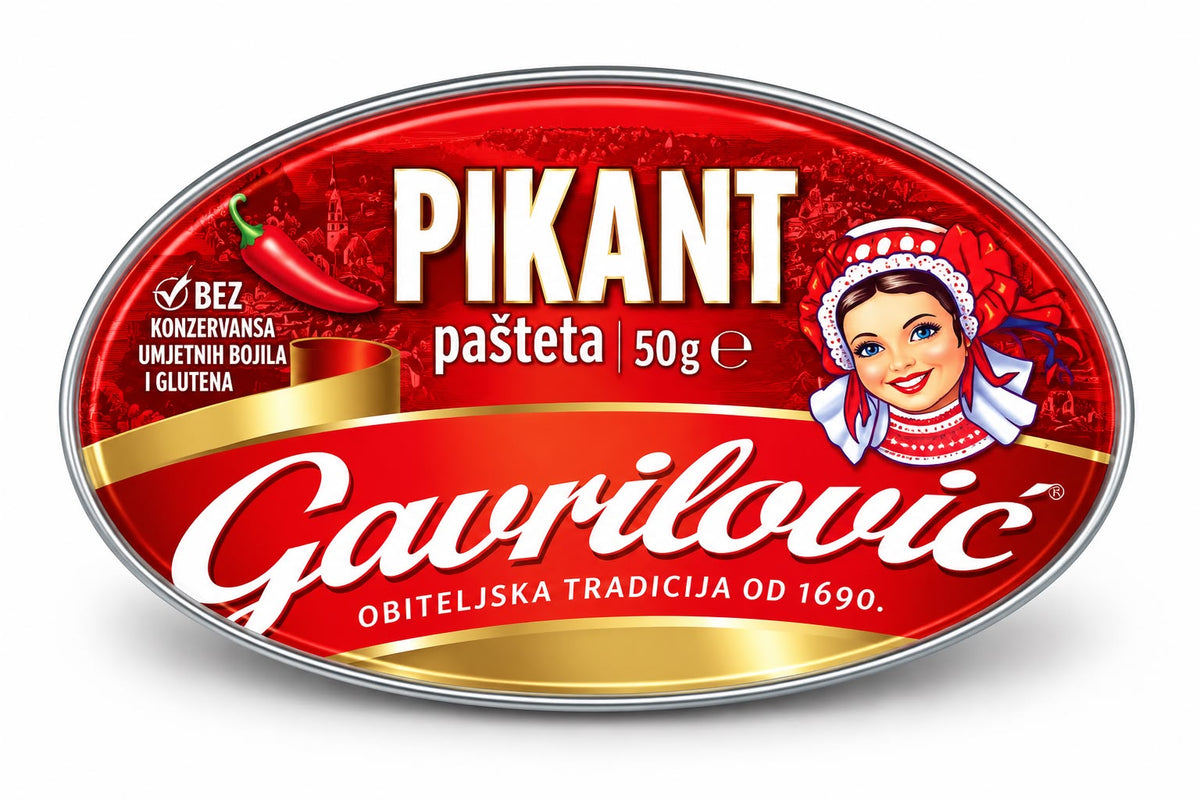 Gavrilovic-Pasteta Pikant 50g