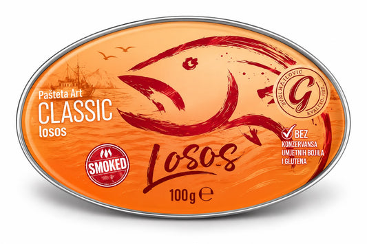 Gavrilovic-Pasteta Losos Classic 100g