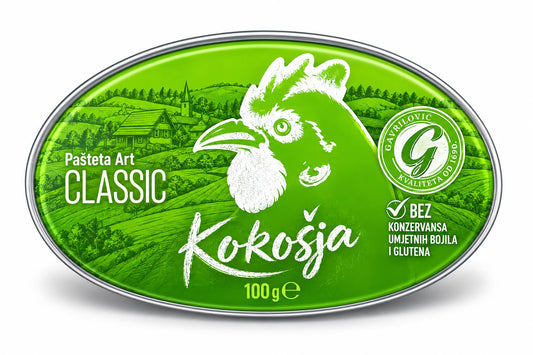 Gavrilovic- Kokosija Pasteta Classic 100g