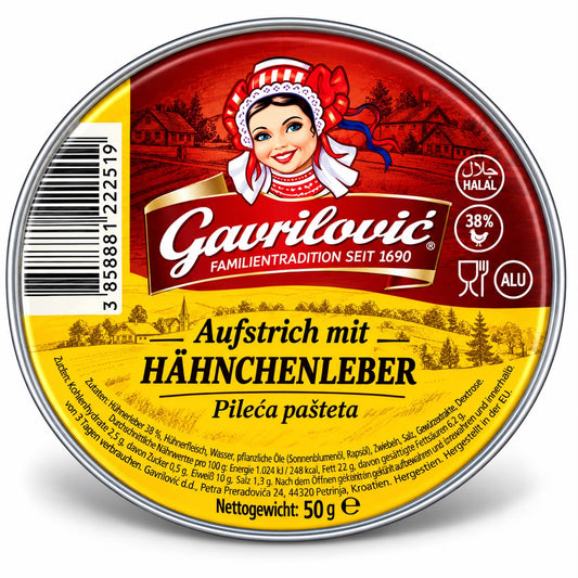 Gavrilovic-Pileca Pasteta Classic 50g