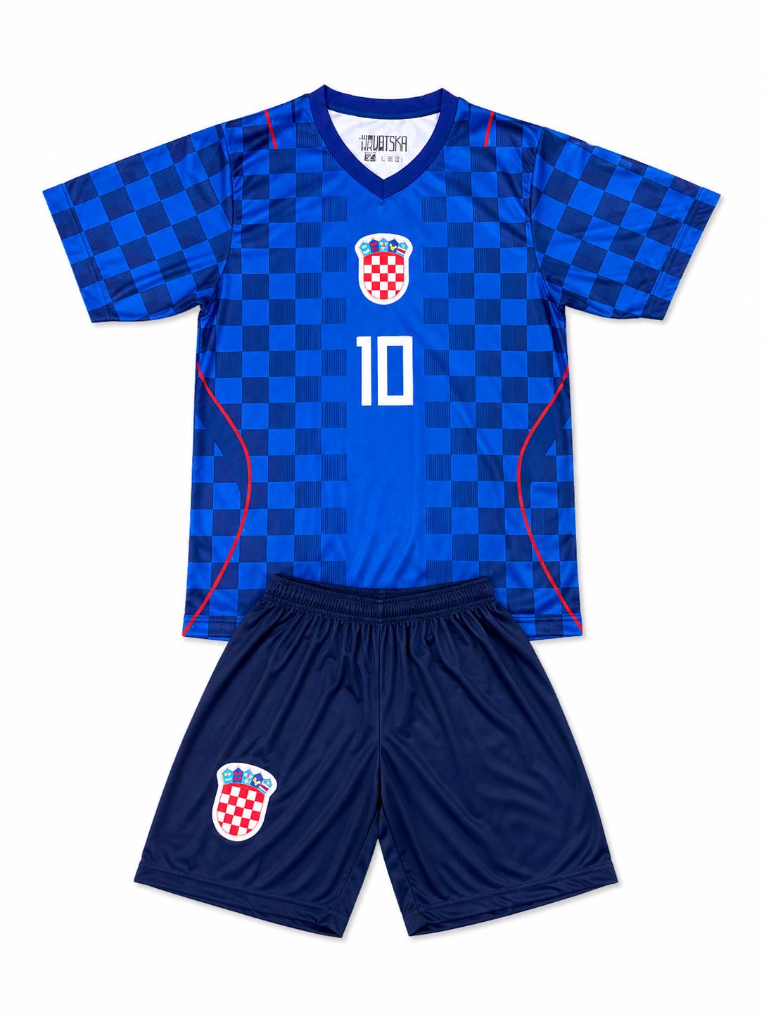 Kroatische Fan T-Shirt Kinder Modric/ Hrvatska Djecija Navijacka Majica Modric